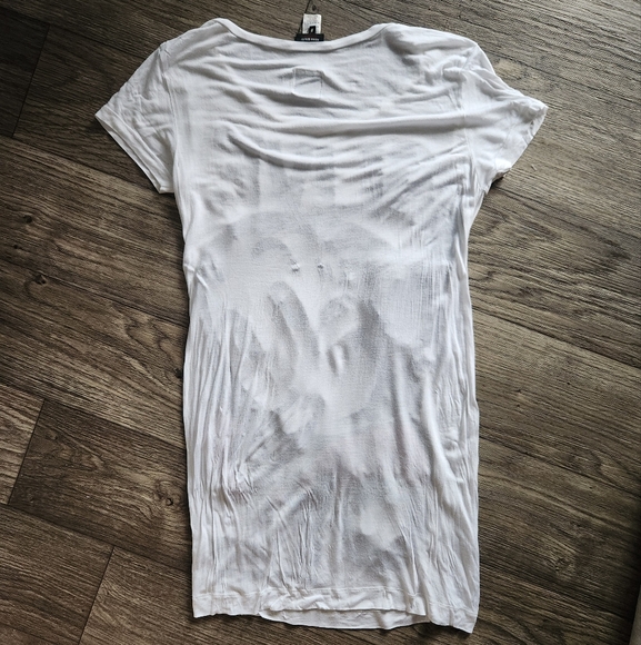 Vintage Miss Sixty Olive Oyl Graphic Tunic Tee Size Small Sequin Graphic - Picture 6 of 7